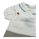 Juliana Completo 2 Pezzi Maglia-Pagliaccetto per Neonato 25201 PANNA JULIANA 
