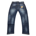 YES LONDON jeans titnta unita con girovita regolabile Blu per Bambino JR1091 BLU YES LONDON 
