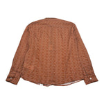 Paolo Pecora Camicia tinta unita con Fantasia Marrone per Bambino P3696 MARRONE PAOLO PECORA 