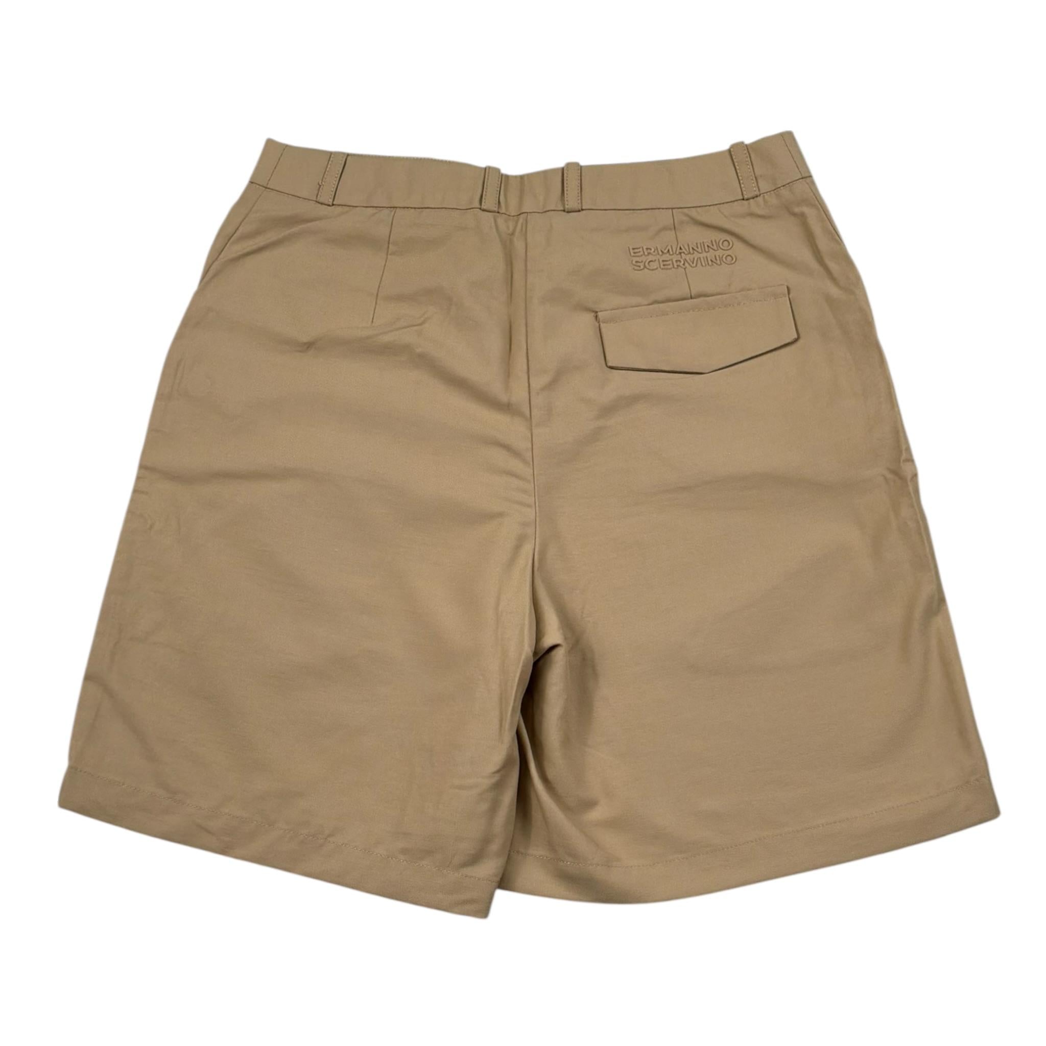 Ermanno Scervino Short Tinta Unita con Elastico In Vita per Bambina SFBE019 BEIGE ERMANNO SCERVINO 