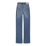 Marc Ellis Jeans Tinta Unita Modello A Palazzo per Bambina JMJPT01183 BLU MARC ELLIS 