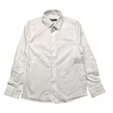 Never Too Langarmshirt Einfarbig Weiß für Jungen