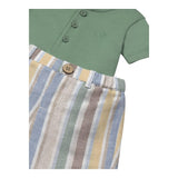 Mayoral Completo 2 Pezzi T-Shirt-Bermuda per Neonato 1217 VERDE MAYORAL 
