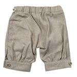 Pure Firenze Bermuda Tinta Unita con Elastico In Vita per Neonato PC03294 BEIGE PURE FIRENZE 