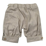 Pure Firenze Bermuda Tinta Unita con Elastico In Vita per Neonato PC03294 BEIGE PURE FIRENZE 