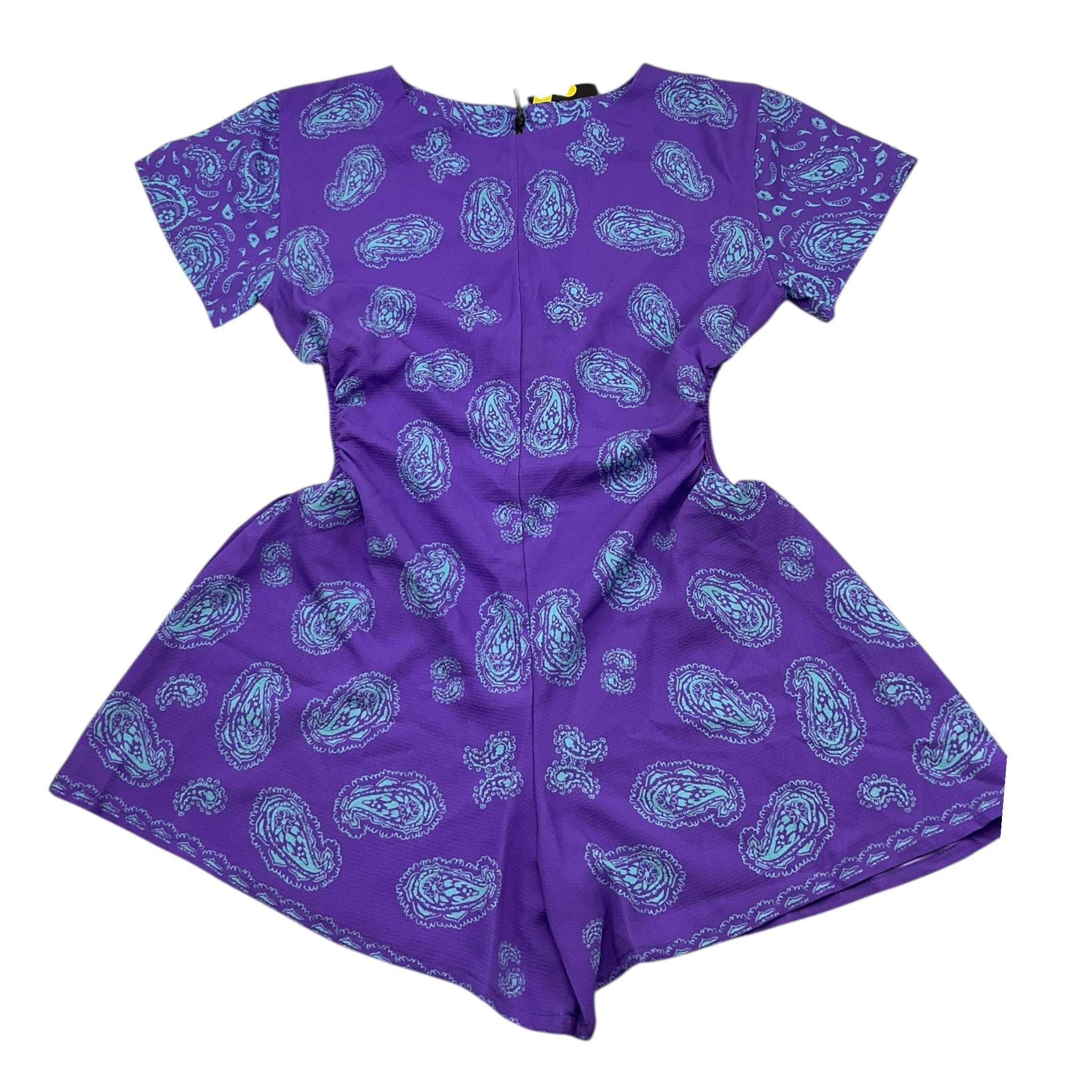 F**K Tuta Intera Mezza Manica Tinta Unita per Bambina FJ25G5H07JSX63 VIOLA F**K 