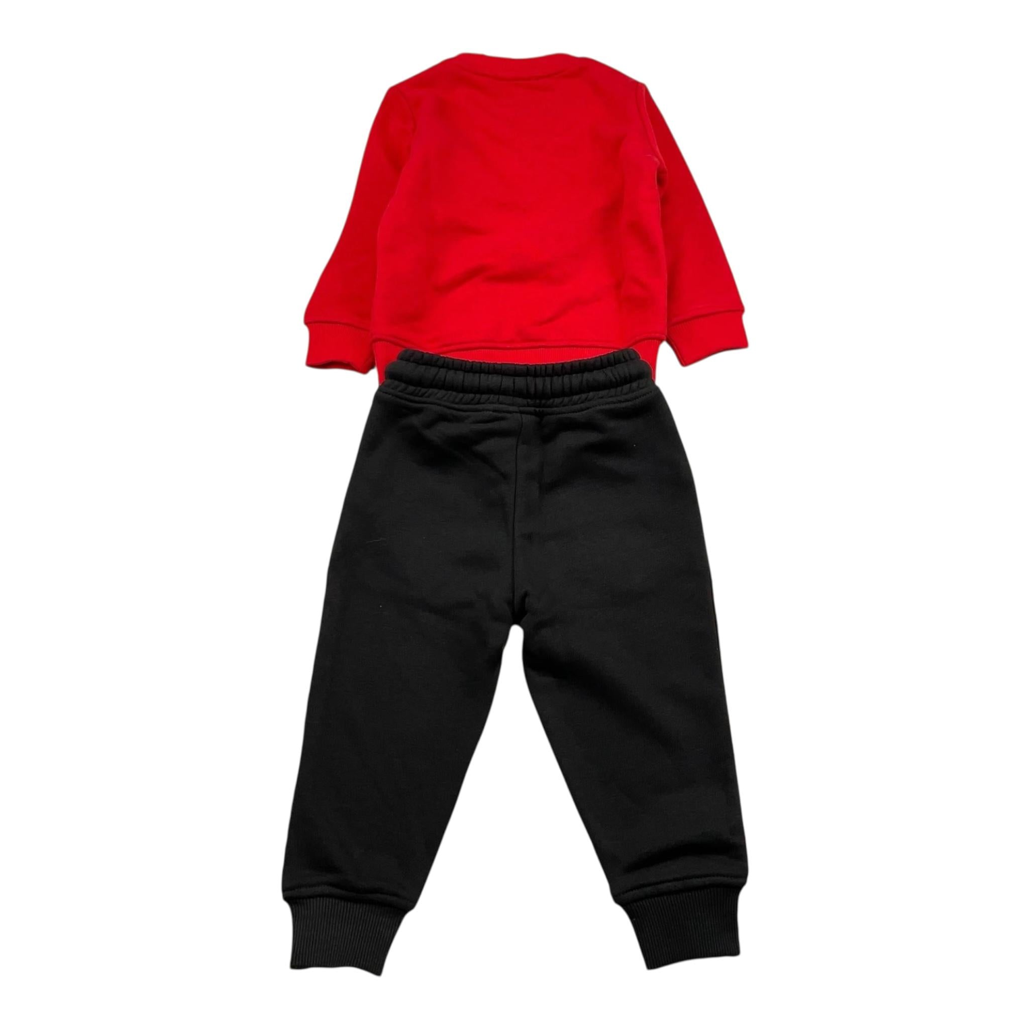 John Richmond Completo 2 Pezzi Felpa-Pantalone per Bambino RIA24067CFXJ ROSSO/NERO JOHN RICHMOND 
