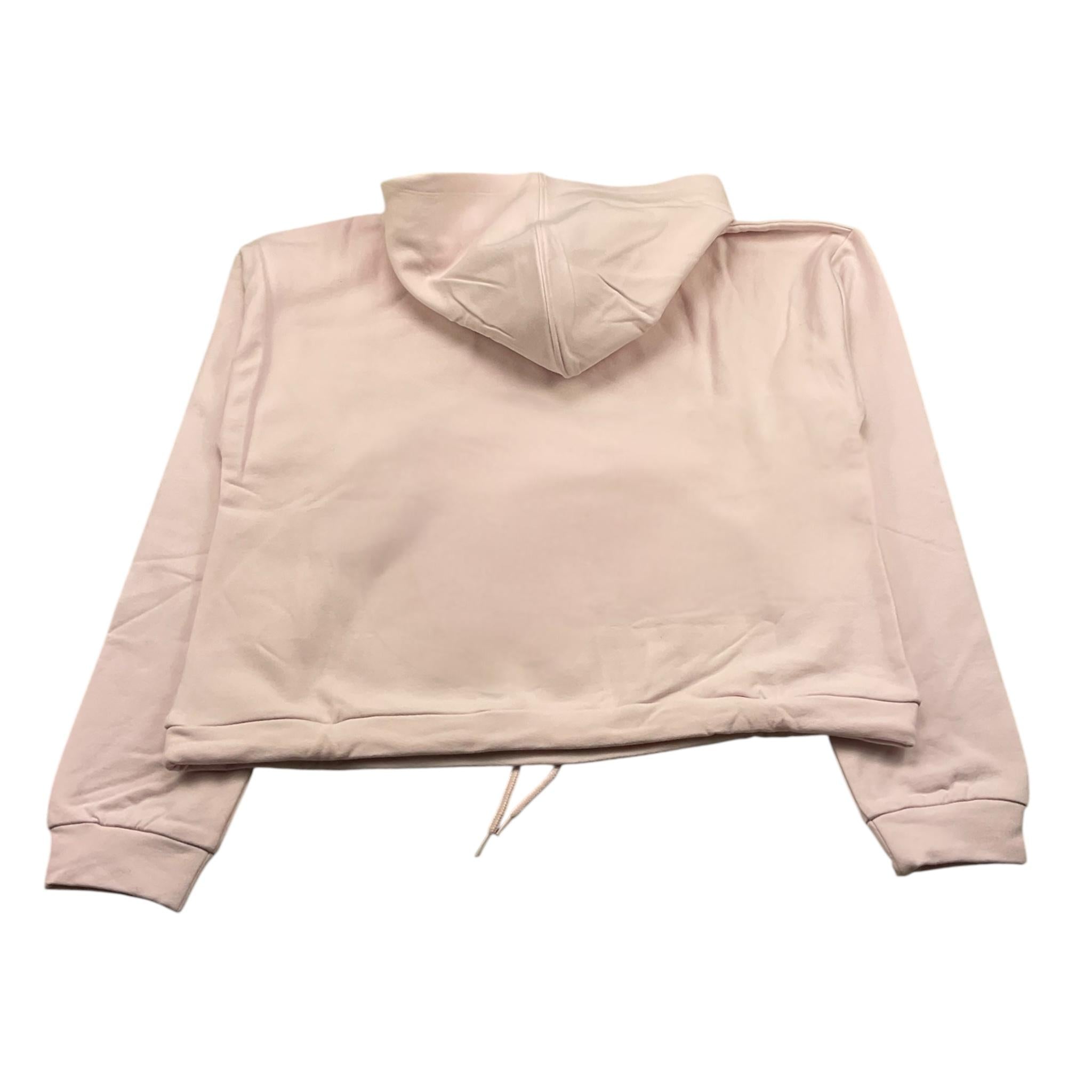 LIU JO felpa chiusa con cappuccio tinta unita con brillantini Rosa per Bambina GF3005 ROSA LIU JO 