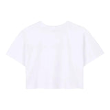 Marc Jacobs T-Shirt Girocollo Tinta Unita con Stampa per Bambina W60461 BIANCO MARC JACOBS 