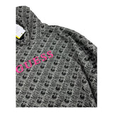 GUESS felpa chiusa con cappuccio stampe logo Nero per Bambina J4YQ00KA6R4 NERO GUESS 