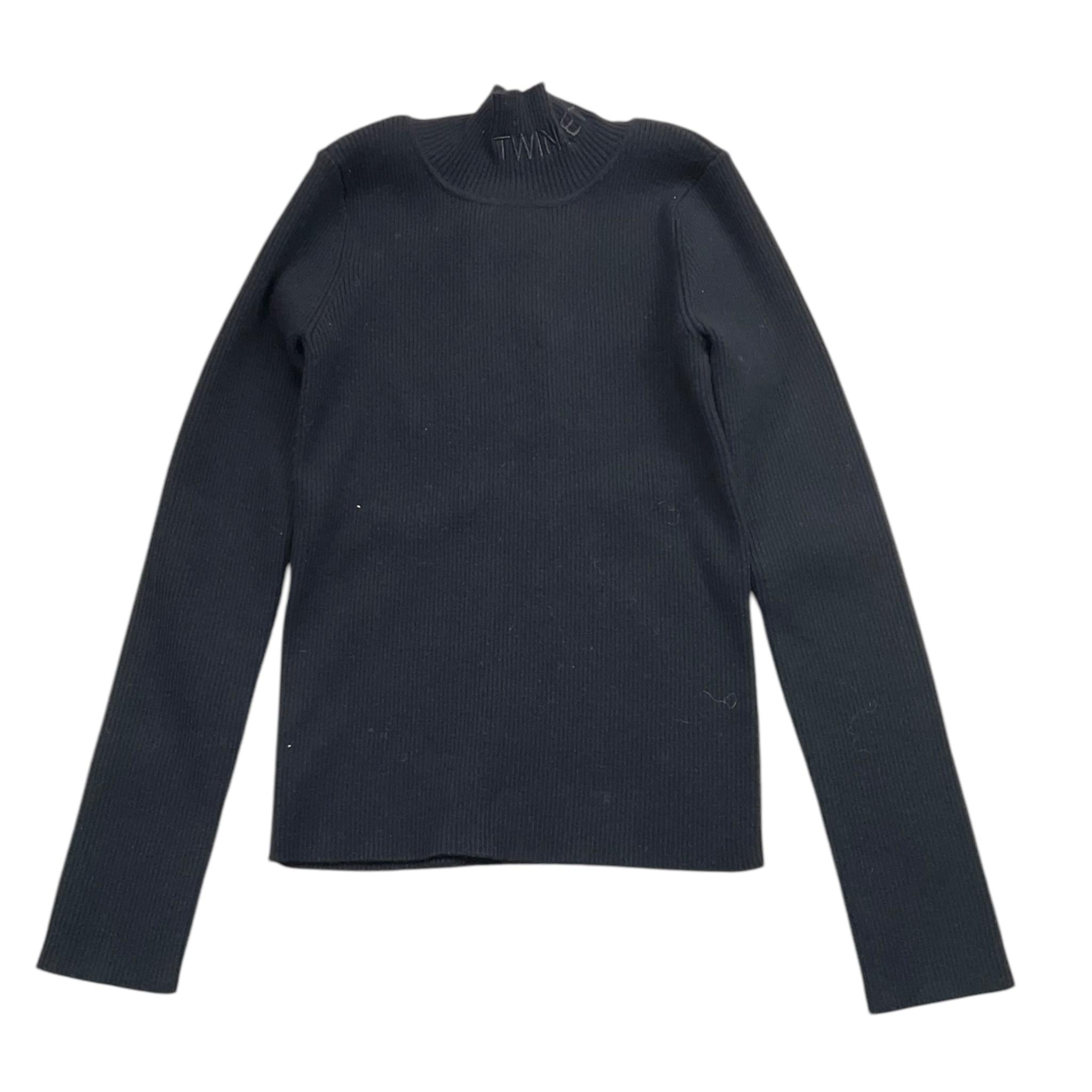 TWINSET maglia modello lupetto tinta unita a costine Nero per Bambina 232GJ390C NERO TWINSET 