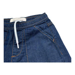 Trussardi Bermuda In Denim Tinta Unita con Elastico In Vita per Bambino TBP26120BE BLU TRUSSARDI 