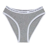 Ralph Lauren Set 3 Slip Tricolore per Bambina 4P5019 GRIGIO RALPH LAUREN 