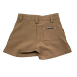 Cesare Paciotti Bermuda Tinta Unita con Girovita Regolabile per Neonato BMP5158B BISCOTTO CESARE PACIOTTI 