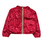 K-Way Giubbino Tinta Unita con Zip E Fantasia per Bambino K5135YW ROSSO K-WAY 