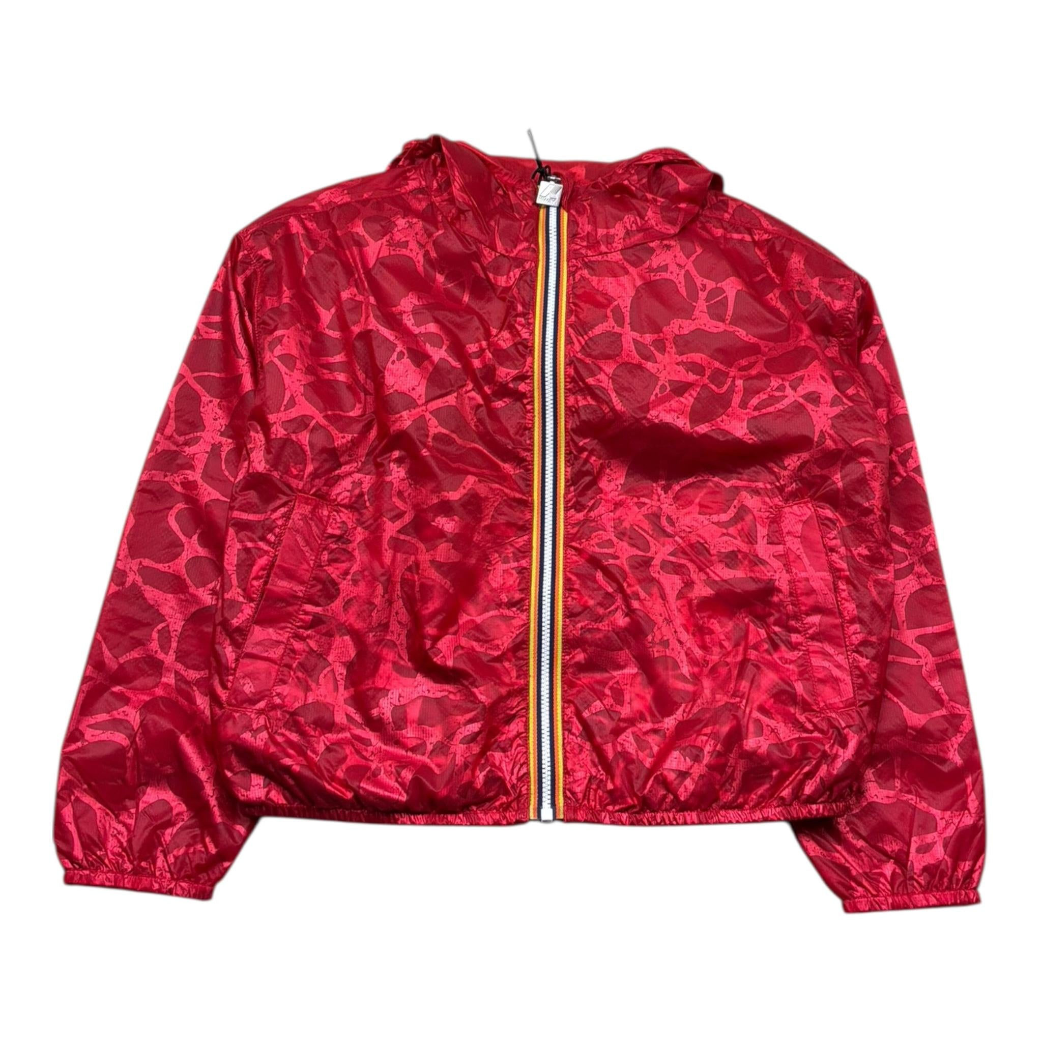 K-Way Giubbino Tinta Unita con Zip E Fantasia per Bambino K5135YW ROSSO K-WAY 