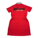 Just Cavalli Abito Mezza Manica con Colletto In Contrasto per Bambina JGP26127VE ROSSO JUST CAVALLI 