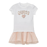 Guess Completo 2 Pezzi T-Shirt-Gonna per Neonata A5RG16K6YW0 BIANCO GUESS 