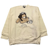 NEVER TOO felpa chiusa girocollo tinta unita Bianco per Bambino NT2184B BIANCO NEVER TOO 