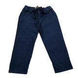 Please Pantalone tinta unita con Elastico In Vita Blu per Bambino PE84270B72 BLU PLEASE 