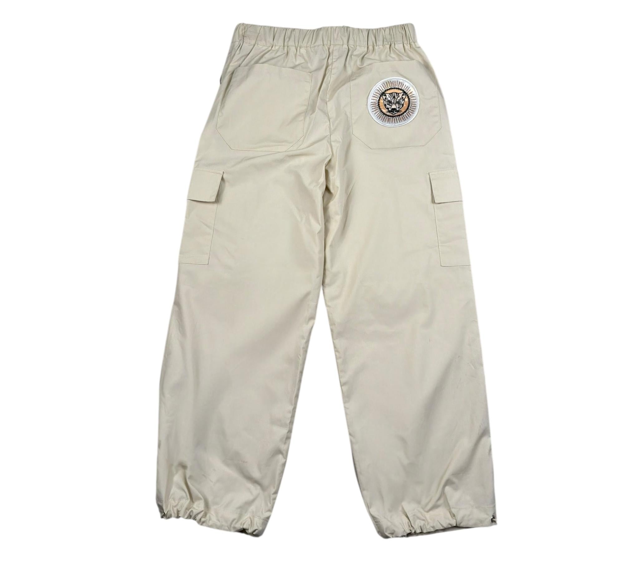 Just Cavalli Pantalone Tinta Unita con Elastico In Vita per Bambino JBP26119PA BEIGE JUST CAVALLI 