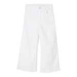 Twinset Pantalone Modello A Palazzo Tinta Unita per Bambina 251GJ2611XX BIANCO TWINSET 