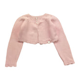 Barcellino Coprispalle Tinta Unita In Filo per Bambina 9678B ROSA BARCELLINO 