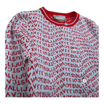 Just Cavalli Cardigan Tinta Unita con Stampe Logo per Bambina JGP26152CD BIANCO JUST CAVALLI 