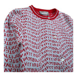 Just Cavalli Cardigan Tinta Unita con Stampe Logo per Bambina JGP26152CD BIANCO JUST CAVALLI 