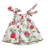 Juliana Completo 2 Pezzi Camicia-Coulotte Bicolore per Neonata J5183 BIANCO/ROSSO JULIANA 