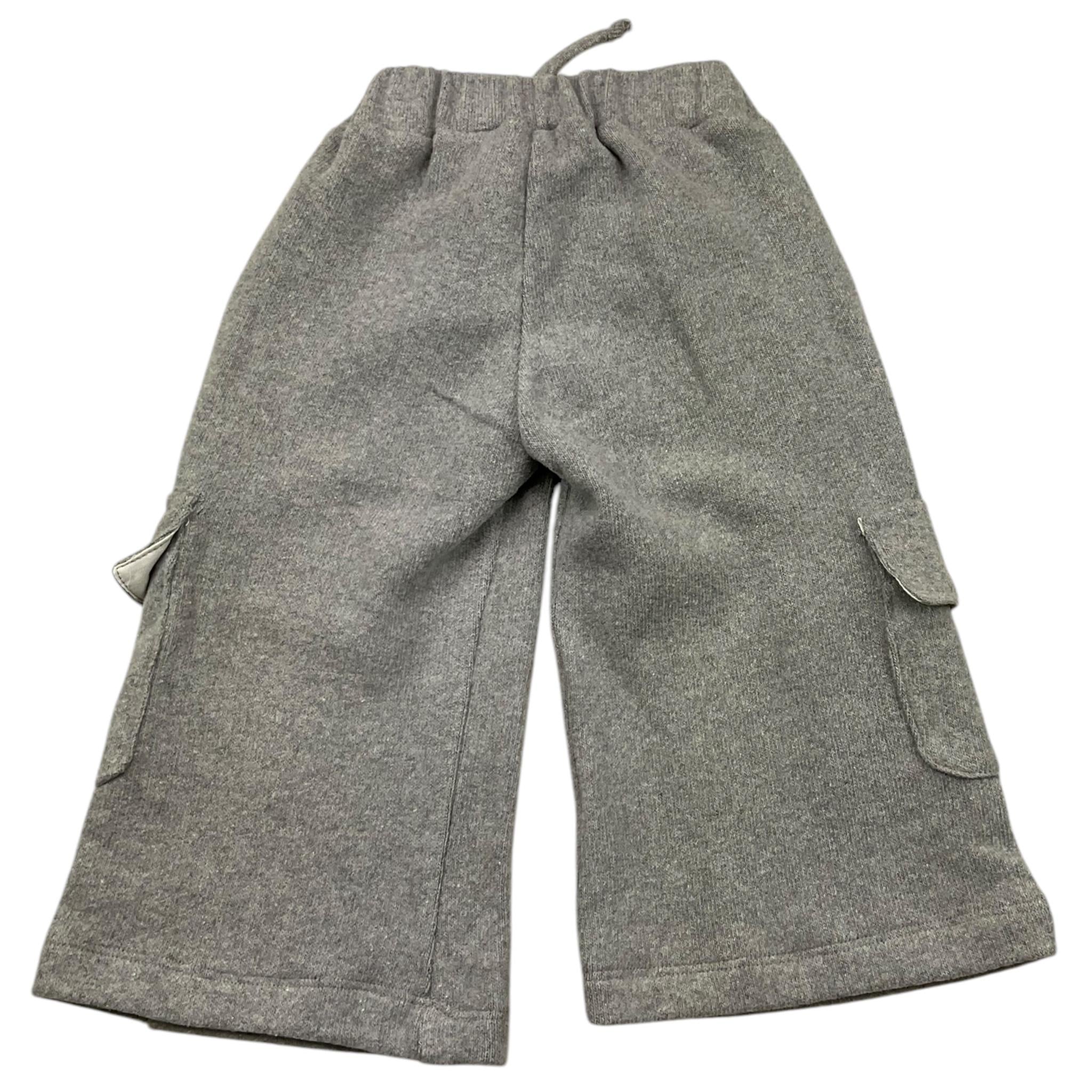 LE BEBE' pantalone tinta unita modello palazzo Grigio per Neonata LBG6170 GRIGIO LE BEBE' 