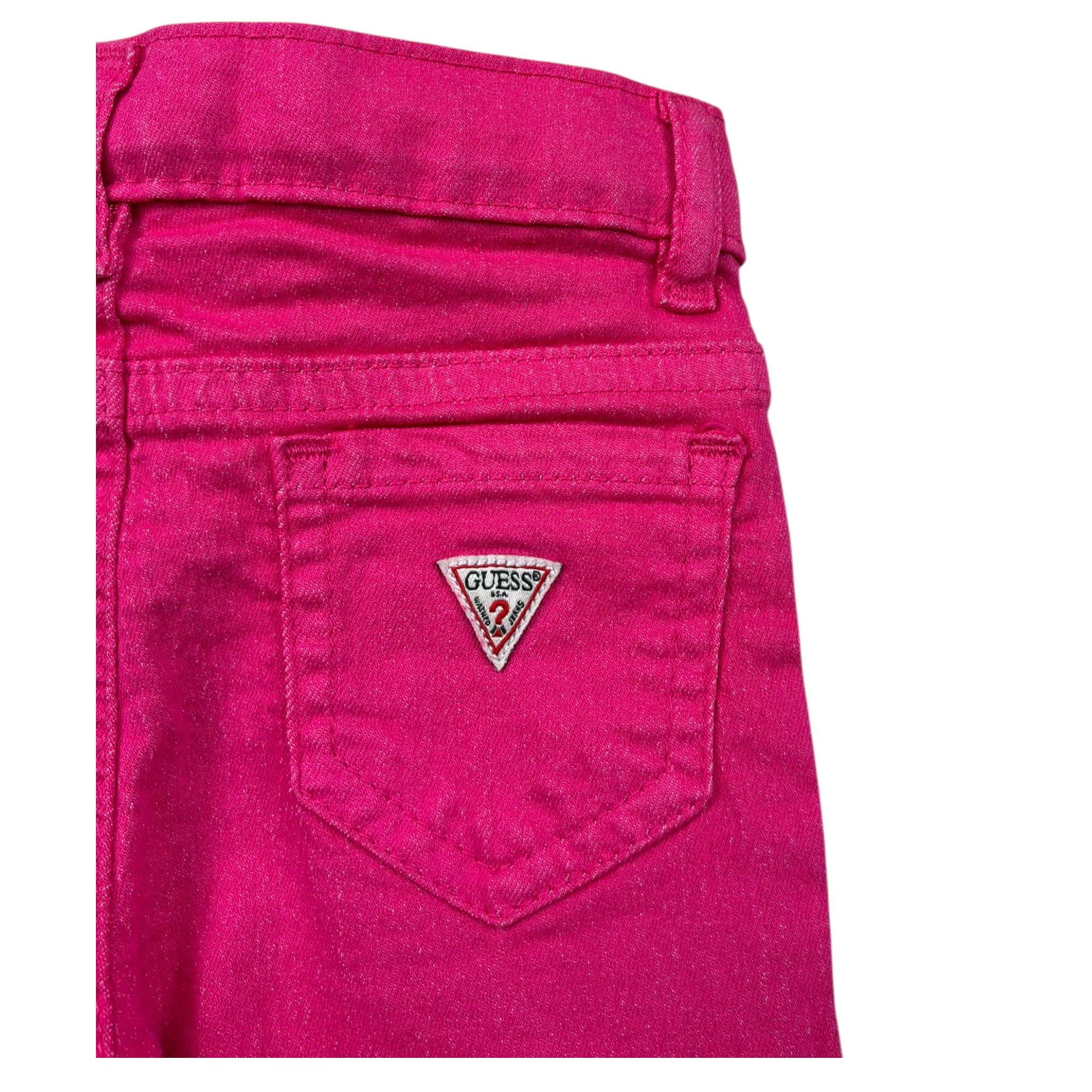 Guess Short Tinta Unita con Girovita Regolabile per Neonata K2RD08WE5X0G FUXIA GUESS 