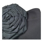 Naice Gonna Tinta Unita con Spilla per Bambina 24162 NERO NAICE 