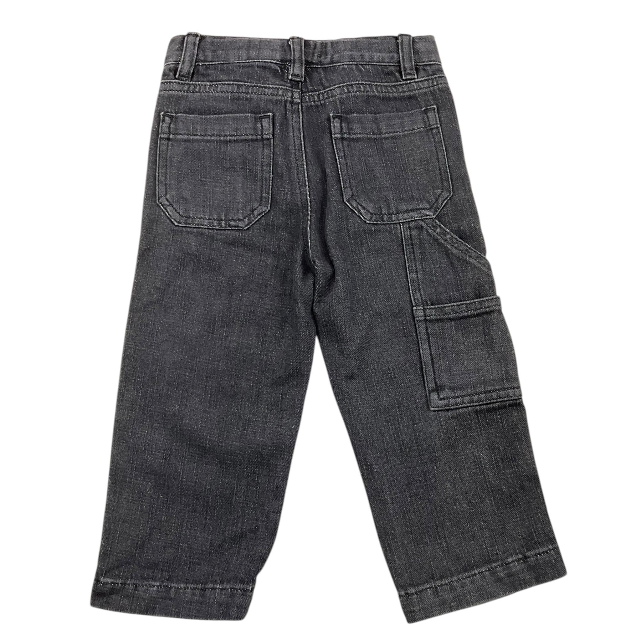 IL GUFO jeans tinta unita con girovita regolabile Nero per Neonato A24PL431J0048N NERO IL GUFO 