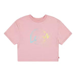 Levi'S T-Shirt Tinta Unita Girocollo con Stampa per Bambina 3EH190X ROSA LEVI'S 