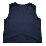 Manuel Ritz Gilet tinta unita con Bottoni Blu per Bambino MR3080 BLU MANUEL RITZ 