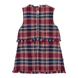 ABEL & LULA abito giromanica stampa fantasia Rosso per Bambina 5542X ROSSO ABEL & LULA 