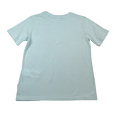 Pepe Feamo T-Shirt Girocollo Tinta Unita con Stampa per Bambino PB503980 AZZURRO PEPE JEANS 