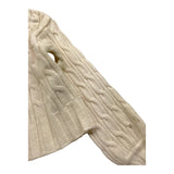 DIXIE cardigan tinta unita con bottoni e trecce Panna per Bambina NB13230G67 PANNA DIXIE 