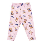 MONNALISA leggins tinta unita cn stampa orsi Rosa per Neonata 31D411N ROSA MONNALISA 