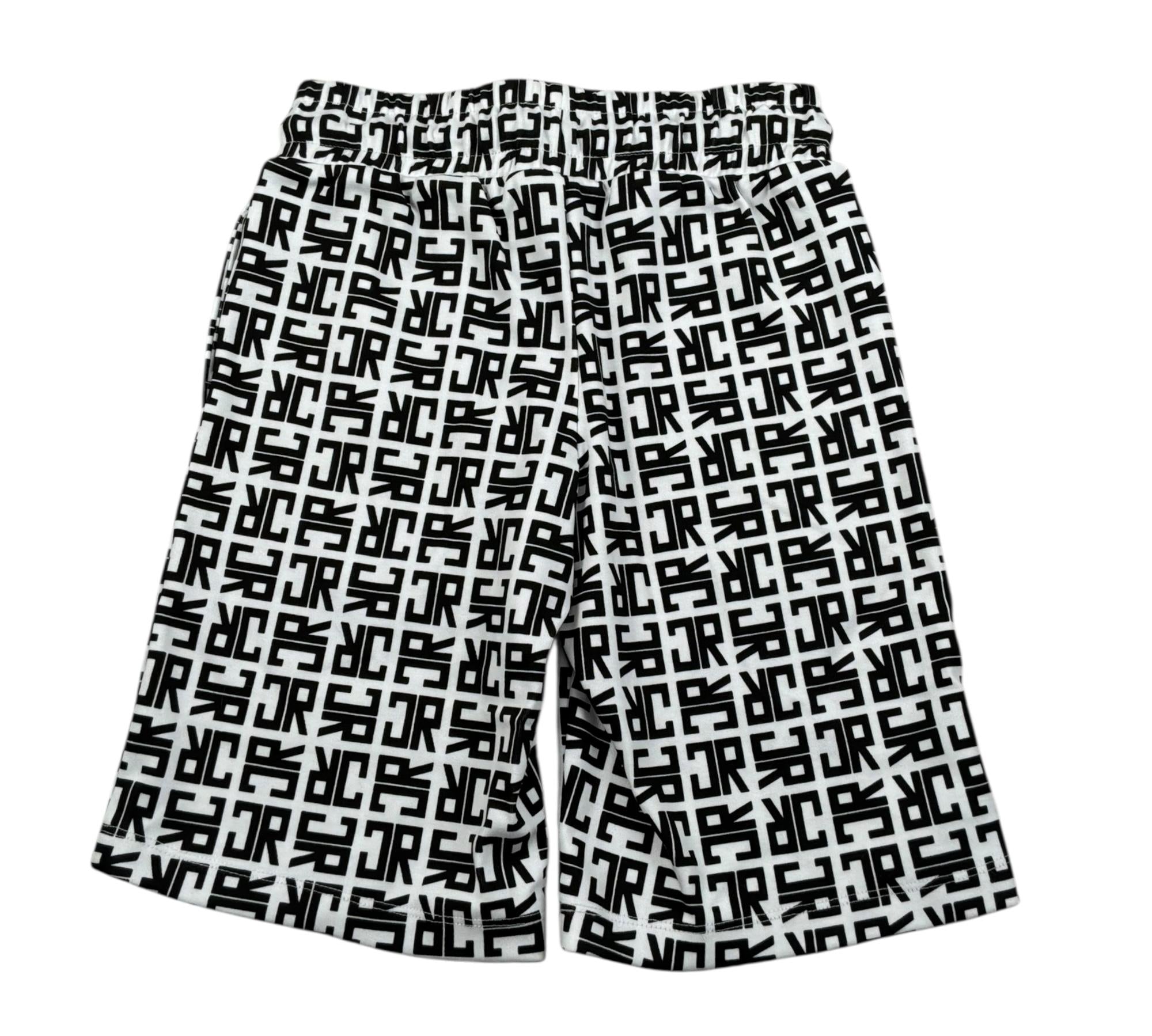 John Richmond Completo 2 Pezzi T-Shirt-Bermuda per Bambino RBP26020CJ BIANCO JOHN RICHMOND 