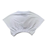 Iceberg T-Shirt Girocollo Tinta Unita con Stampa per Bambina TSICE5159J BIANCO ICEBERG 