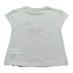 Malvi & Co T-Shirt Girocollo tinta unita Cn Applicazioni Bianco per Neonata S25M030CAJJ BIANCO MALVI & CO 
