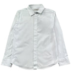 Paolo Pecora Camicia Manica Lunga Tinta Unita per Bambino PP2126 BIANCO PAOLO PECORA 