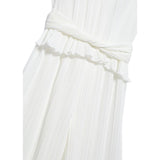 Abel & Lula Tuta Intera Tinta Unita Giromanica per Bambina 5221XX BIANCO ABEL & LULA 