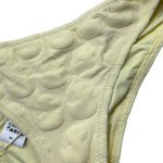Saint Barth Costume 2 Pezzi Fascia-Mutandina per Bambina EMBOSSED GIALLO SAINT BARTH 