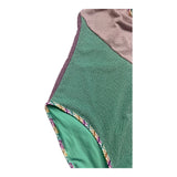 F**K Costume Tinta Unita Glitterato per Bambina FJ25G2G03MKX55 VERDE F**K 