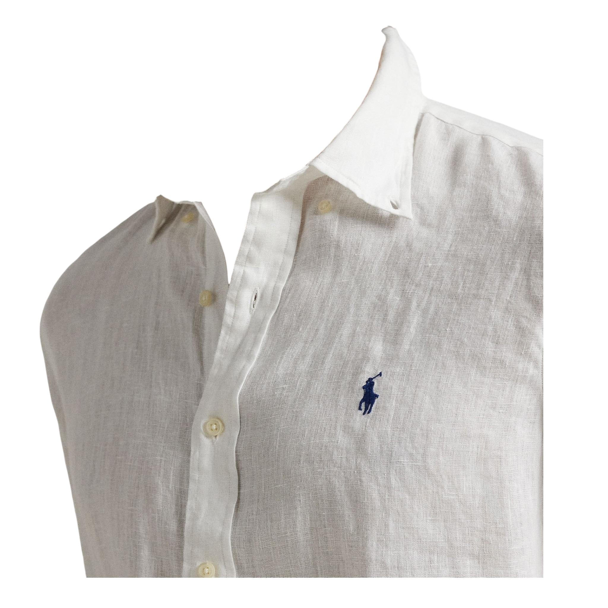 Ralph Lauren Camicia Manica Lunga Tinta Unita per Bambino 322967600003 BIANCO RALPH LAUREN 