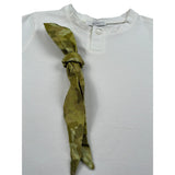 M+E' T-Shirt Girocollo tinta unita con Foulard Panna per Bambino UEM0573 PANNA M+E' 