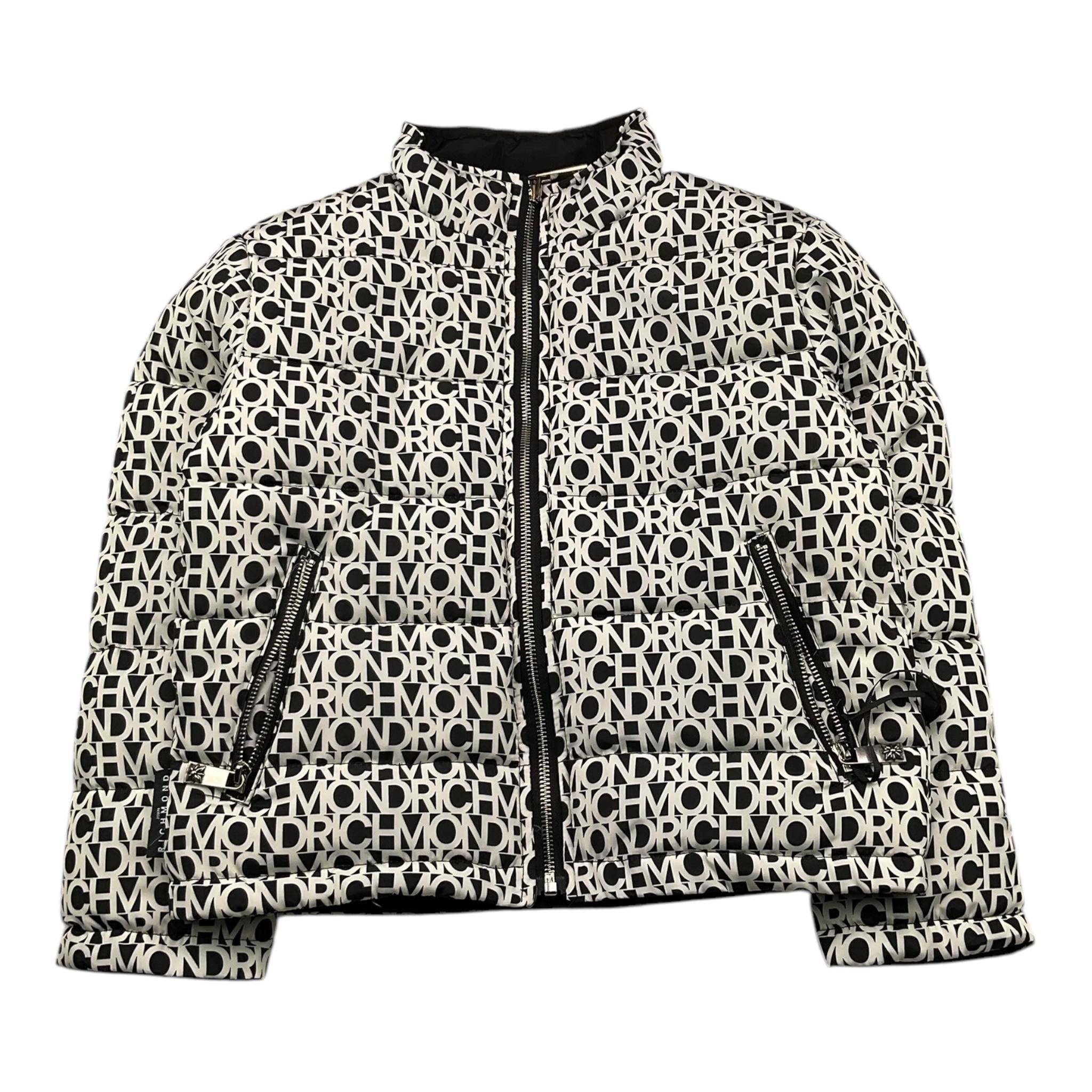 JOHN RICHMOND giubbino stampa fantasia con logo reversibile Bianco/nero per Bambino RBA25046PI BIANCO/NERO JOHN RICHMOND 